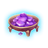 Bowl of sapphires