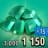 1.000+150 Gems